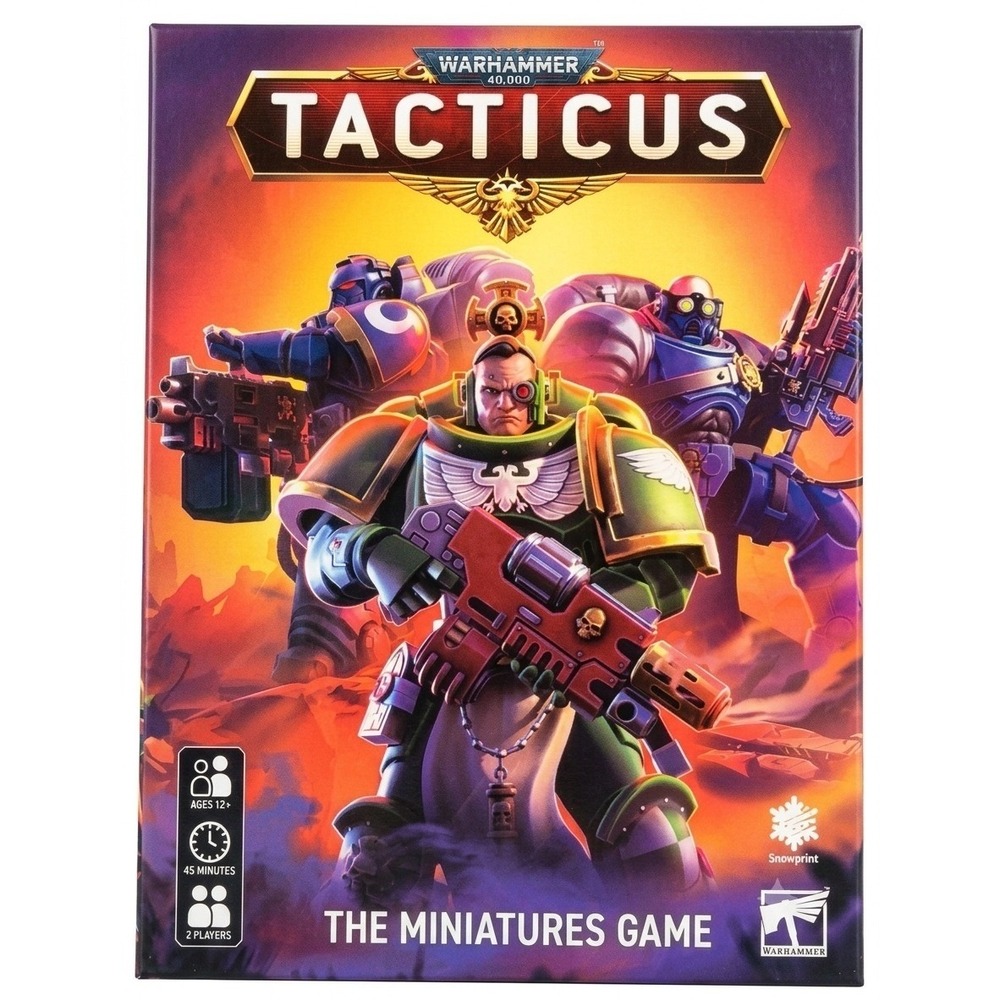 Warhammer 40,000 Tacticus The Miniatures Game NEW Factory Sealed